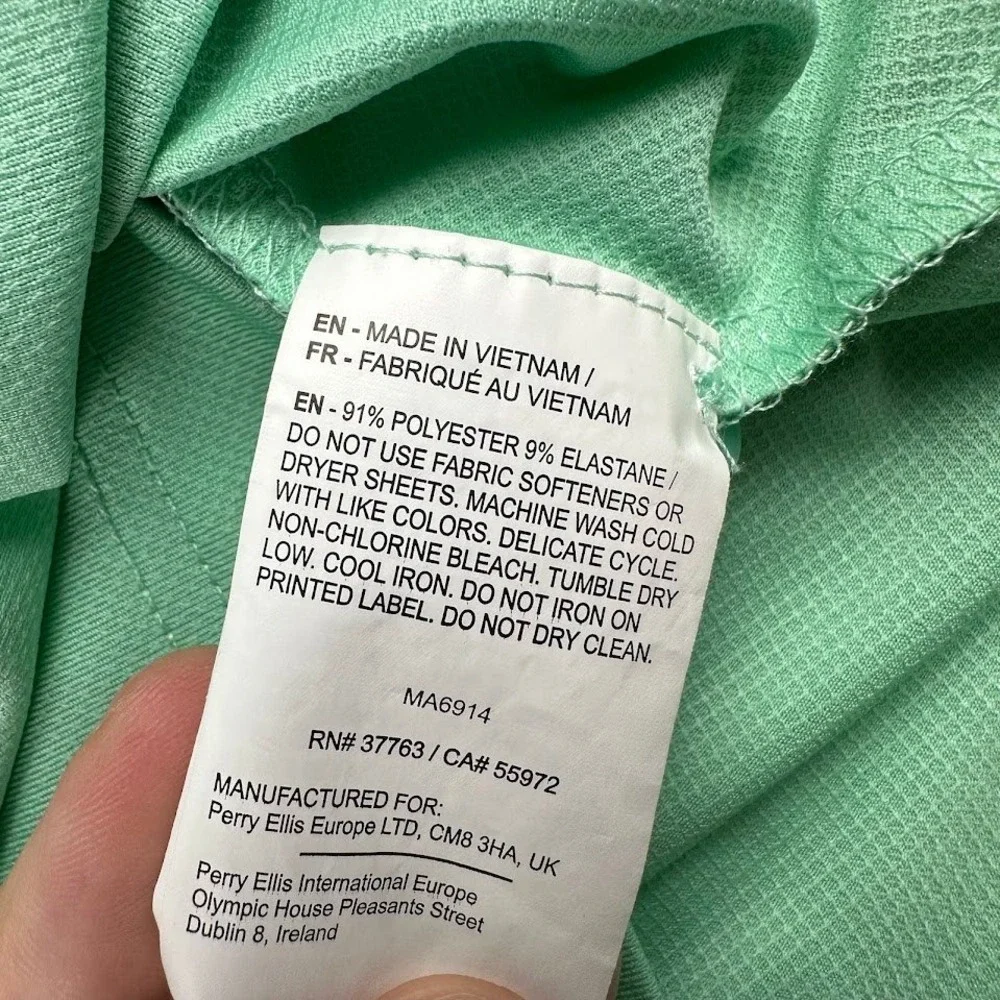 Callaway Opti Dri‎ Mens XL Golf Polo Shirt Green Short Sleeve Performance Tech - Picture 3 of 8